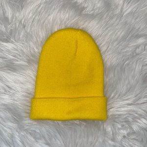 Yellow beanie